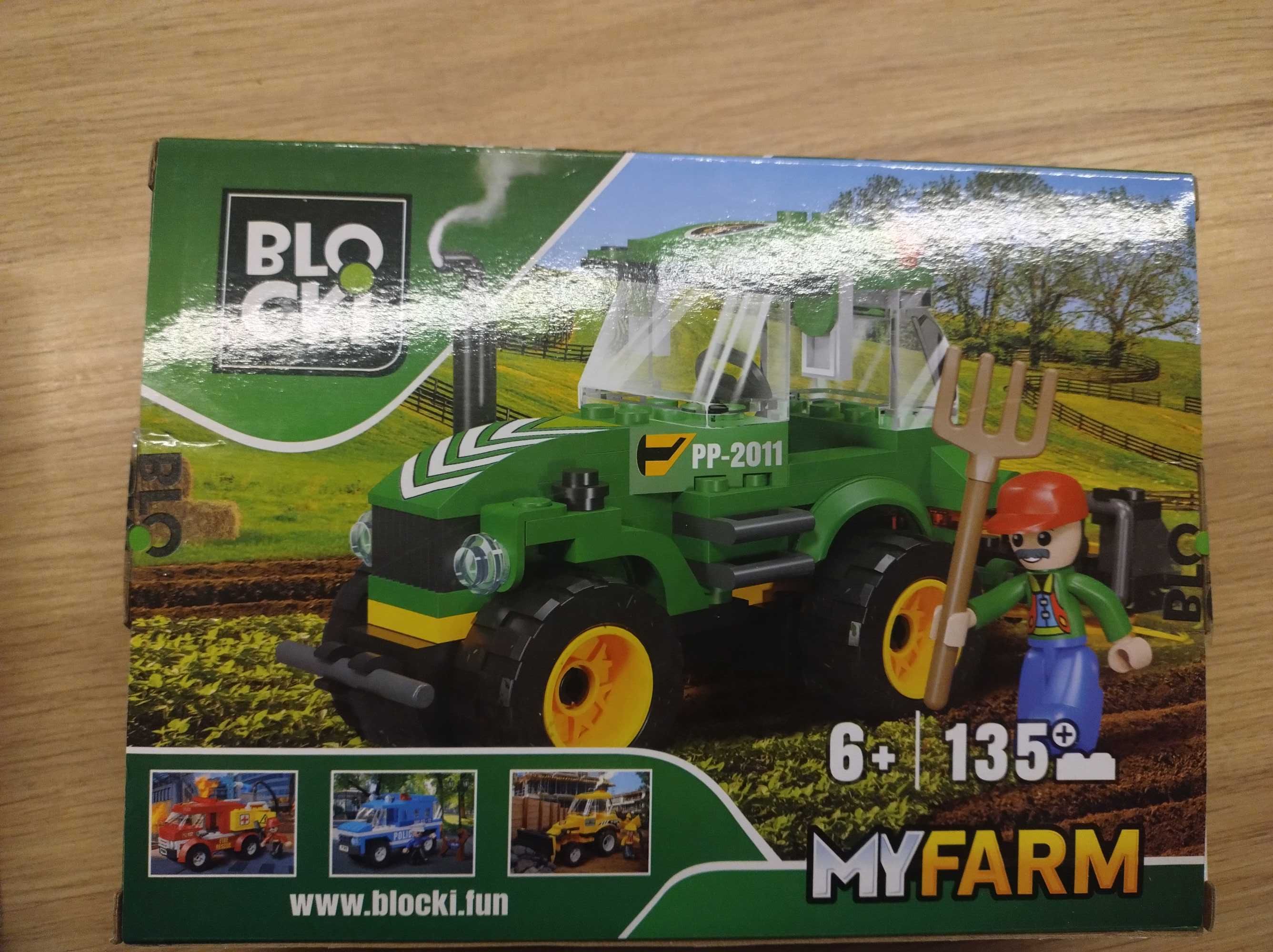 Klocki Blocki MyFarm Traktor 6 +