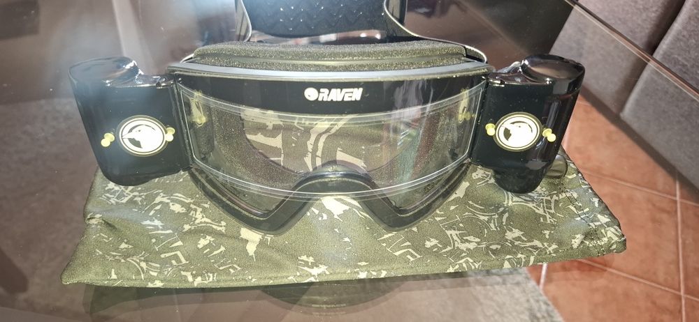 Óculos motocross RAVEN NOVOS