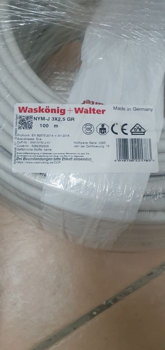 Kabel Przewód 3x2,5