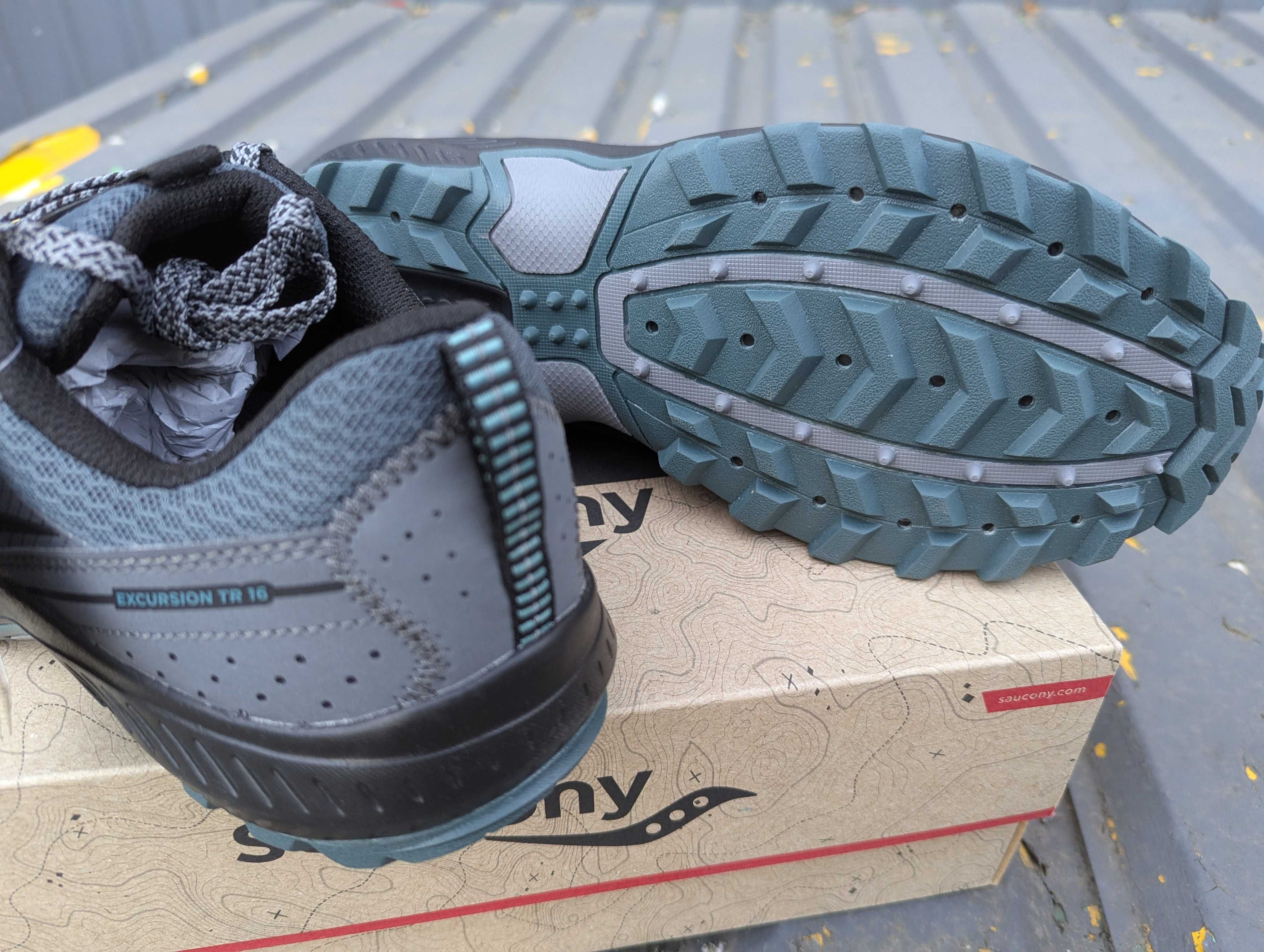 Saucony Excursion GTX® TR16 Gore-Tex. Мужские треккинговые кроссовки.