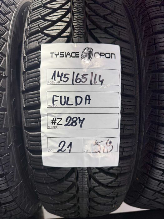 Opony Zimowe 175/65/14 Fulda Montero3 Komplet #Z287