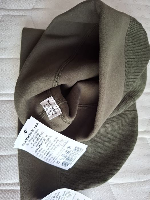 Czapka wojskowa zimowa khaki rozmiar 56-57.