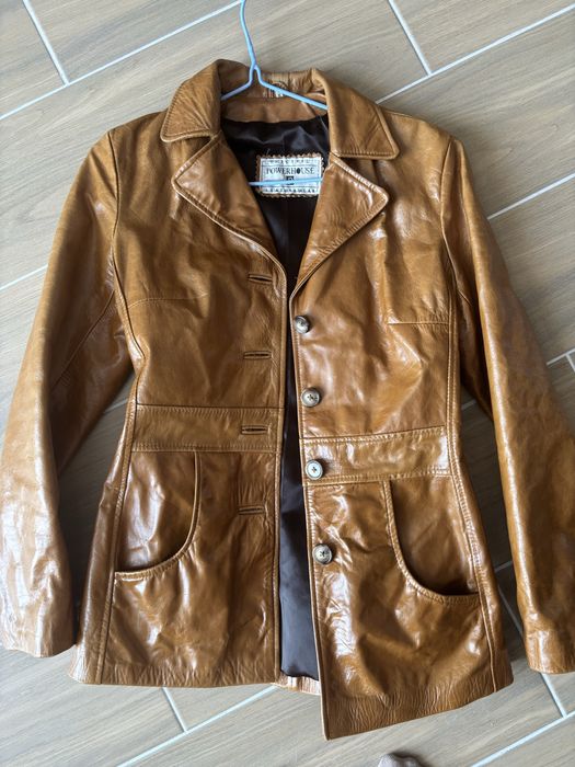 Піджак шкіряний, вінтаж