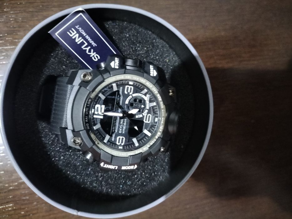 Relógio SKyLINe tipo g-shock precisão e estilo