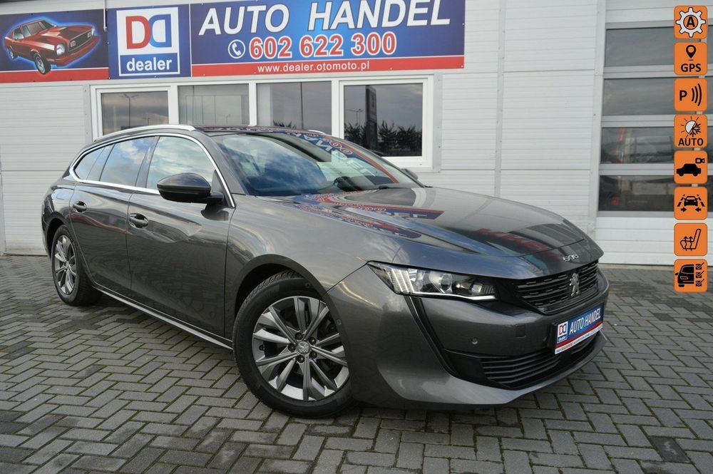 Peugeot 508 1.5 HDI Automat 100%Bezwypadkowy LED Skóra Navi Kamera-360 Bluetooth