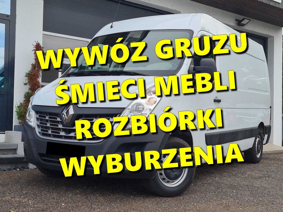 Rozbiórki Wyburzenia Demontaż Wywóz/Utylizacja Odpadów Gruzu Śmieci