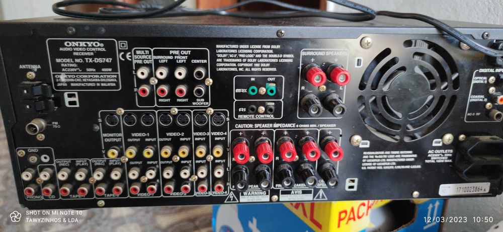 Amplificadores/Tuner Onkyo ,cinema em casa