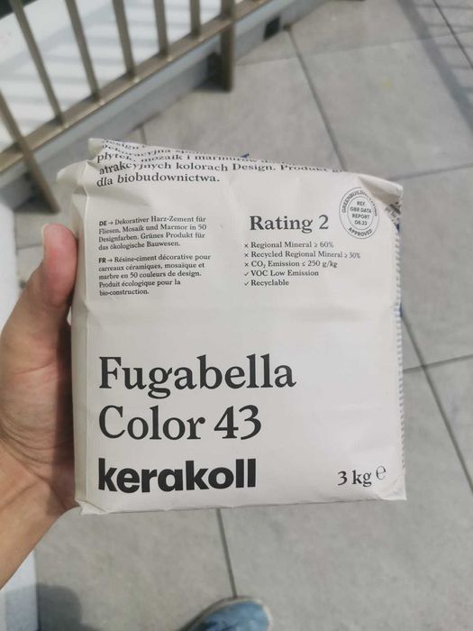 Fuga Fugabella Color 43 3 kg Kerakoll