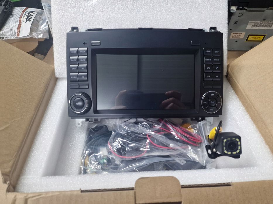 MERCEDES B KLASA W245 W169 VITO VIANO NAVIGACJA ANDROID Z KAMERĄ TV