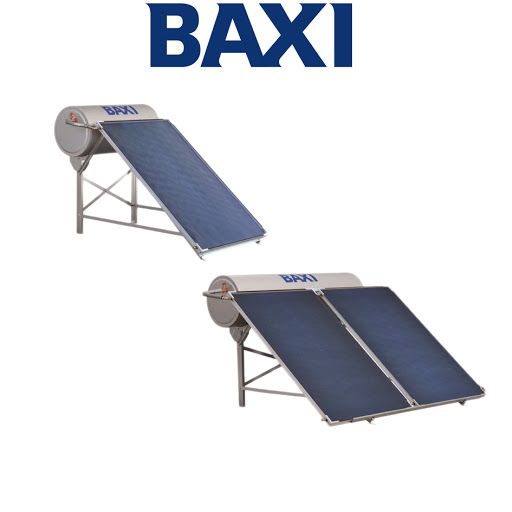 Painel Solar Termossifão BAXI 200 Litros Ferro Vitrificado