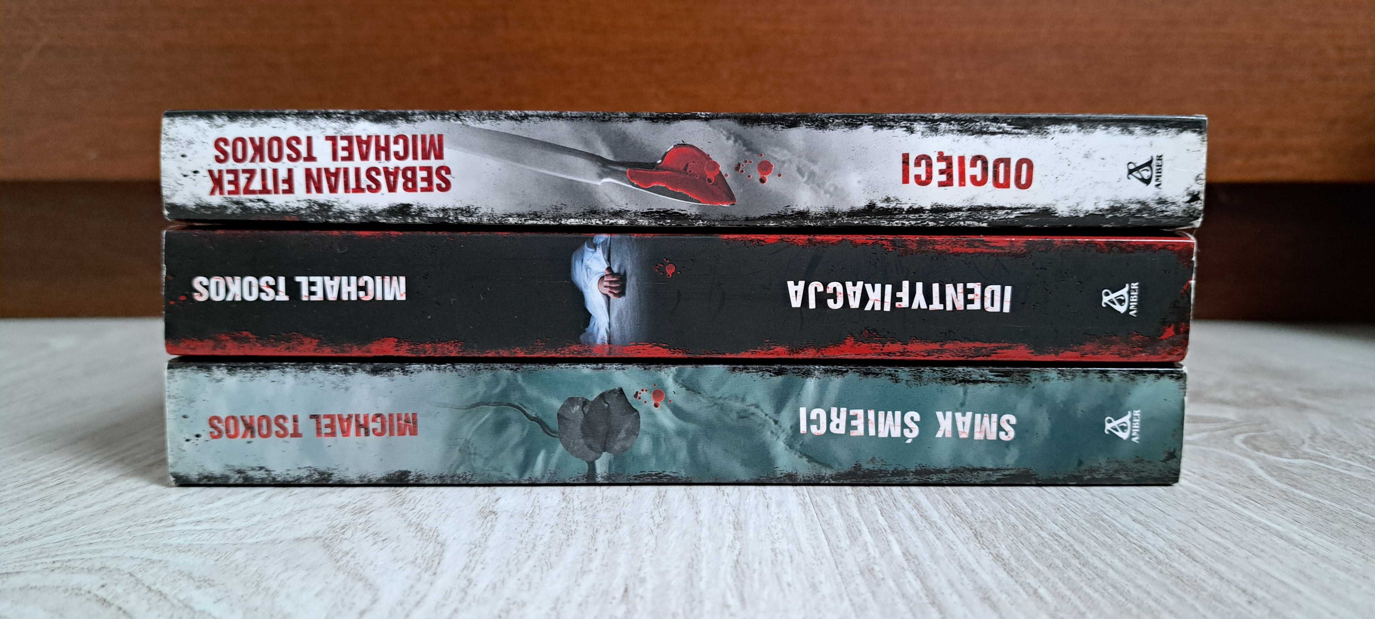 3x Michael Tsokos Smak śmierci Identyfikacja Odcięci Sebastian Fitzek