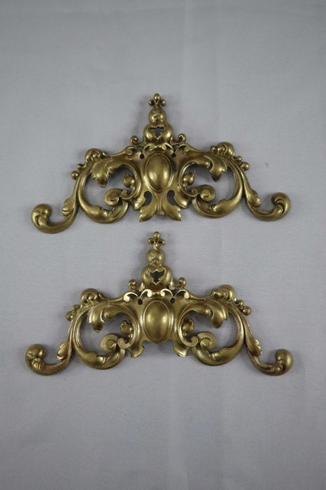 накладки мебельные винтажные старинные бронза (в ассортименте) №6