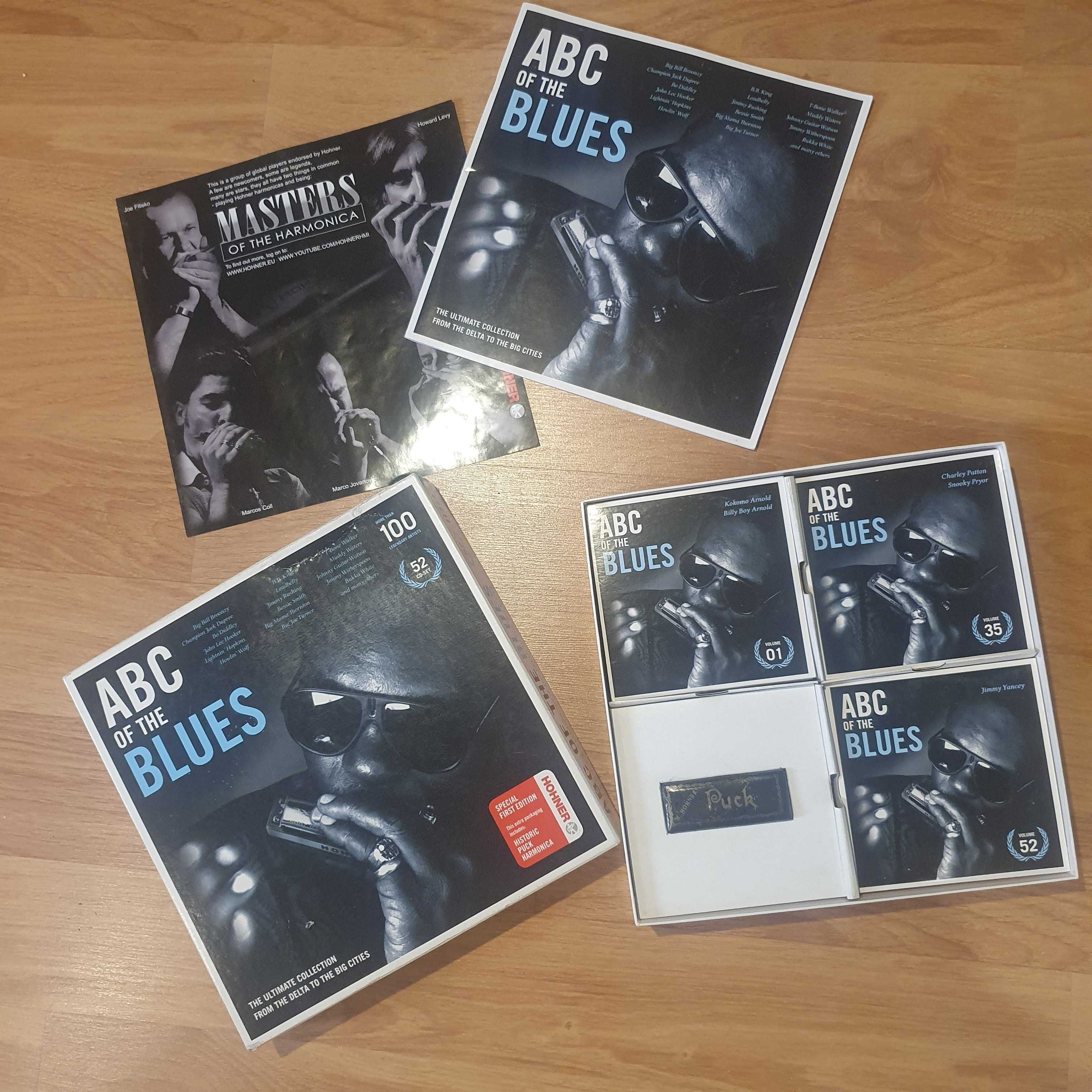 ABC Of The Blues com 52 CD's e Harmonica Hohner