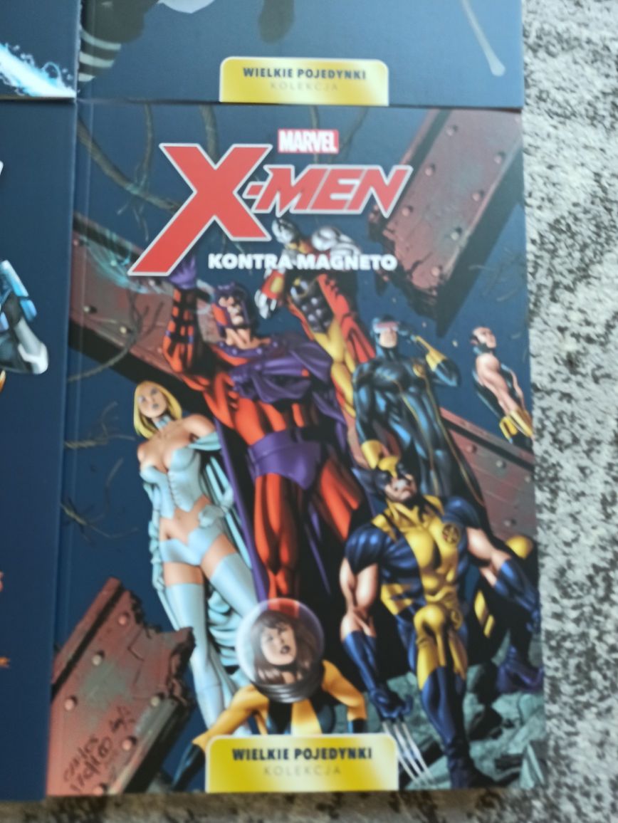 Wielkie pojedynki marvel kolekcja 6 tomów NOWE X-Men Thor Wolverine