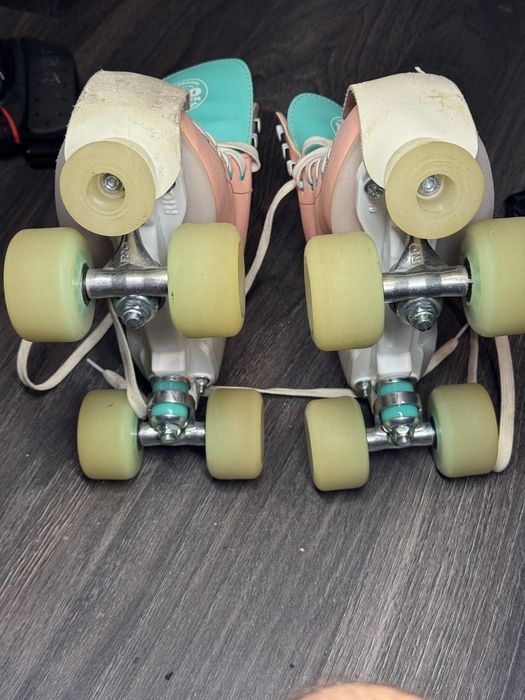 Wrotki Rio roller script ochraniacze jbm torba lemonade 42