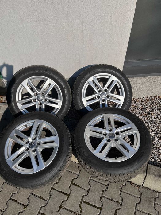FELGI AUDI A6 opony zimowe Dunlop