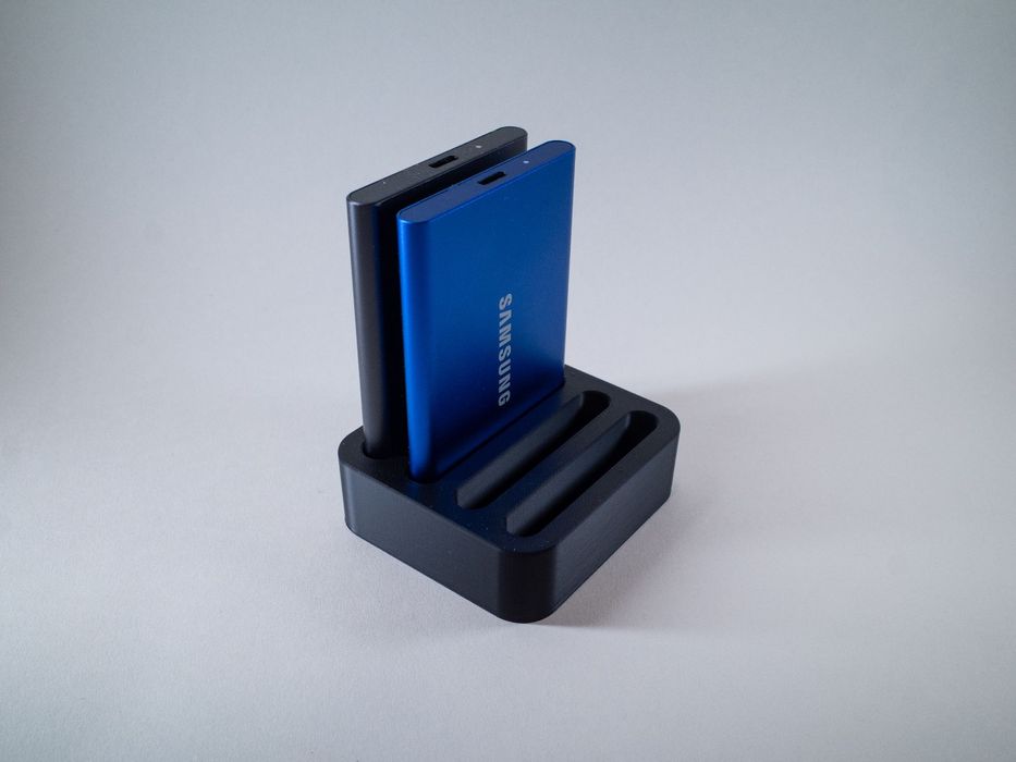 Podstawka, organizer na 4 dyski zewnętrzne Samsung T7 SSD