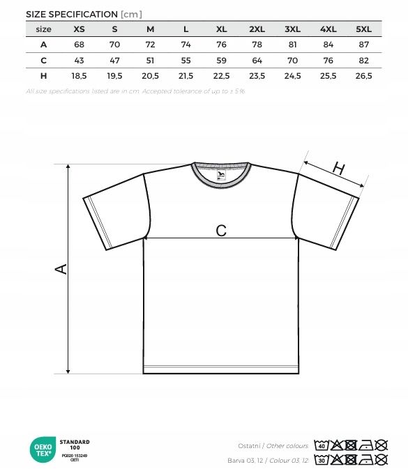 Koszulka T-Shirt męska 100% bawełna zestaw 10szt. różne kolory