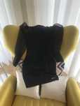 Vestido preto sahoco