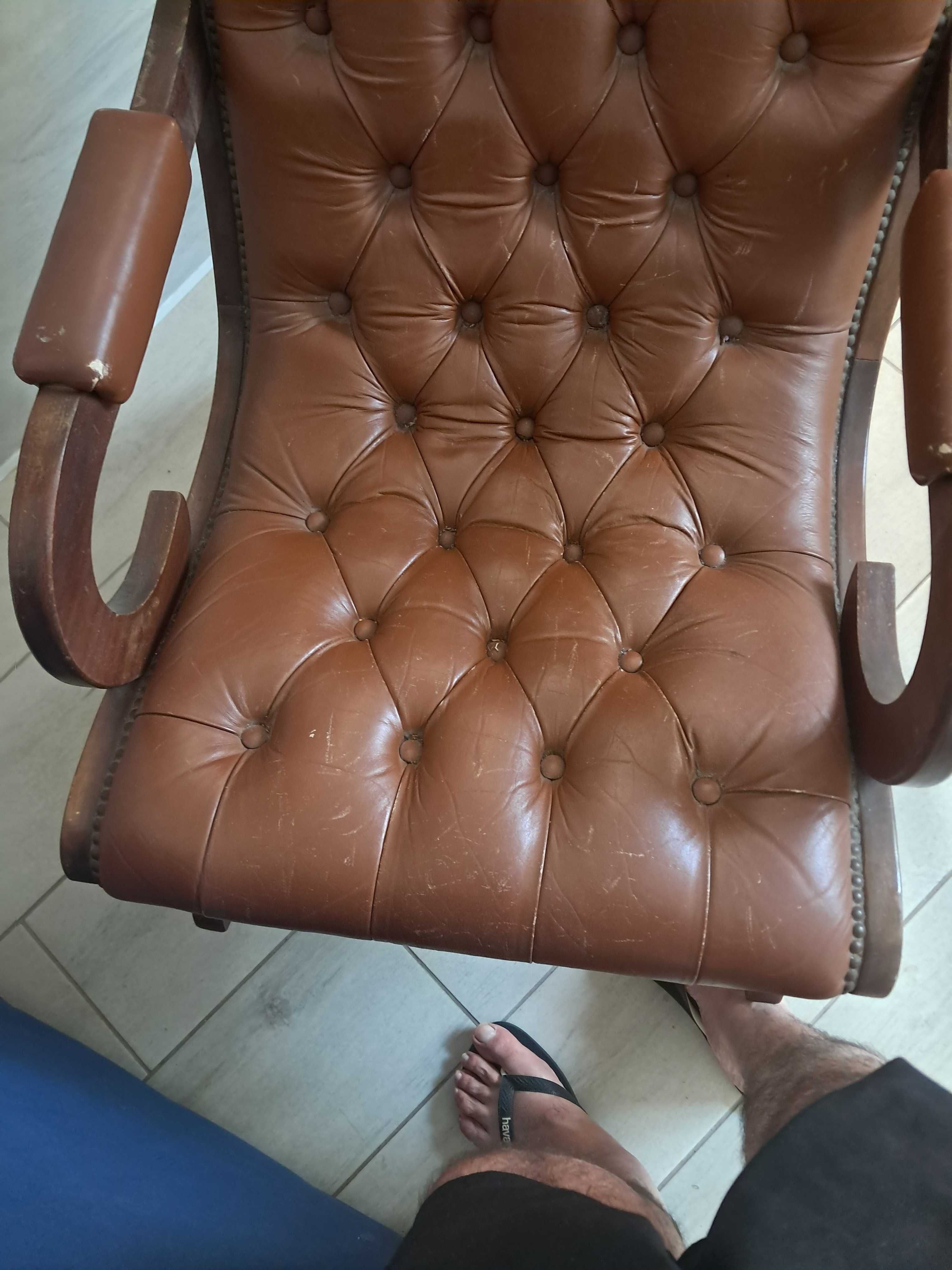 Cadeira de baloiço antiga