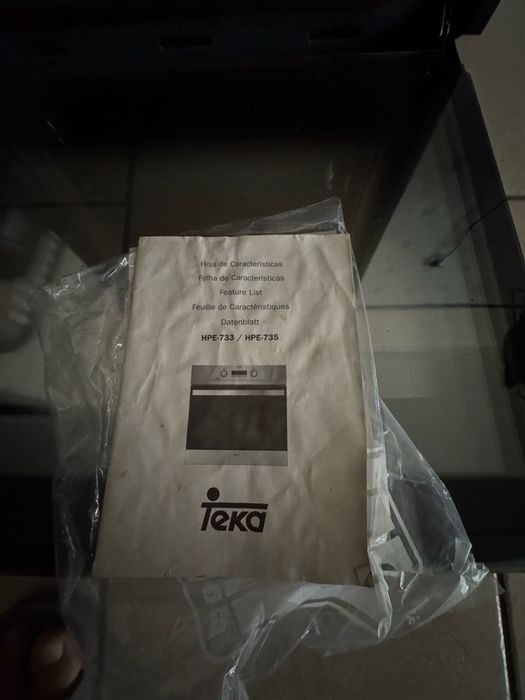 Forno teka para peças