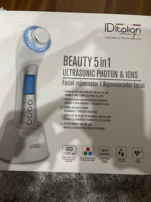 5in1 ultrasonic photion & ions beauty