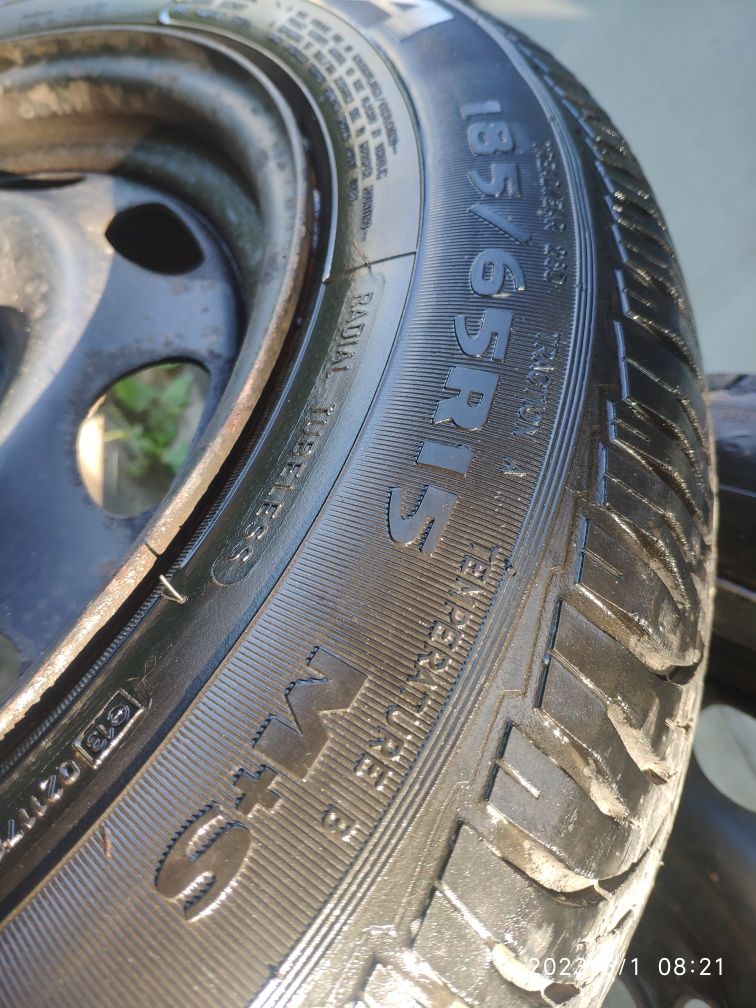 Диск WV Audi 6Jx15H2 ET45 безкамерка Opel Gm