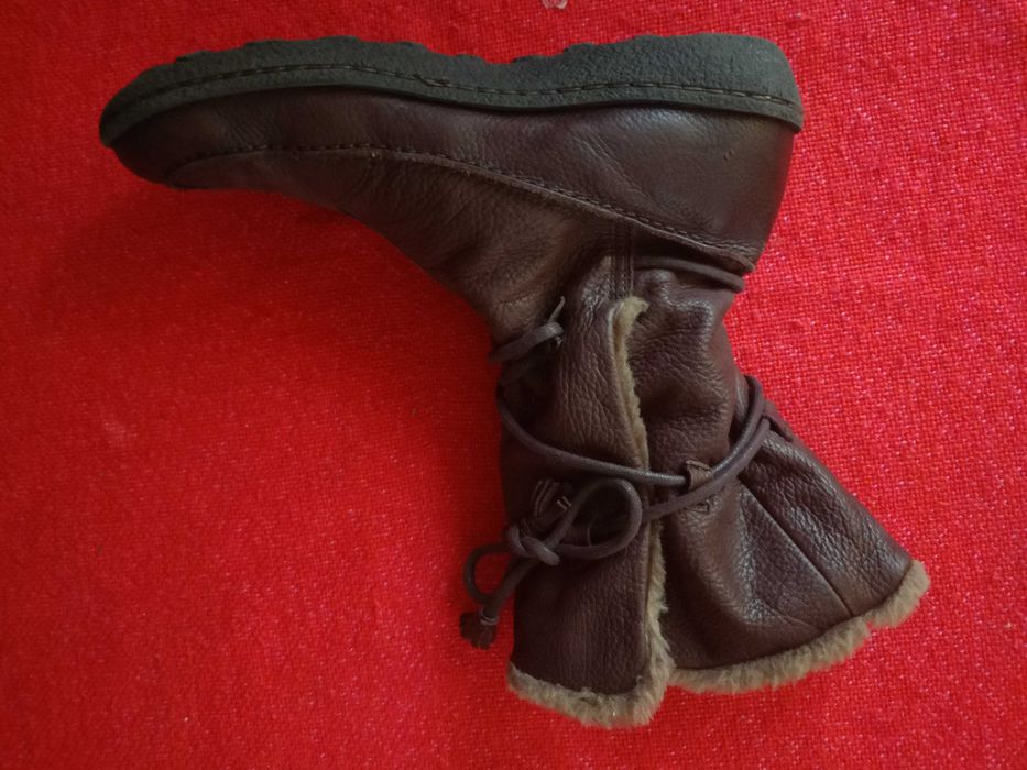 NEXT Ocieplane roz UK. 5  38 24cm Skóra Stan BDB Okazja