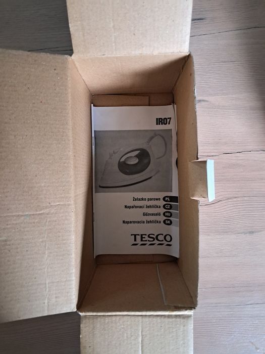 Żelazko parowe tesco