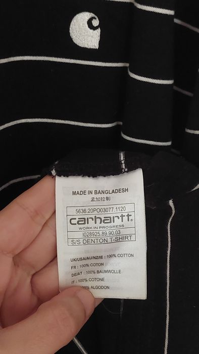 T-shirt carhartt