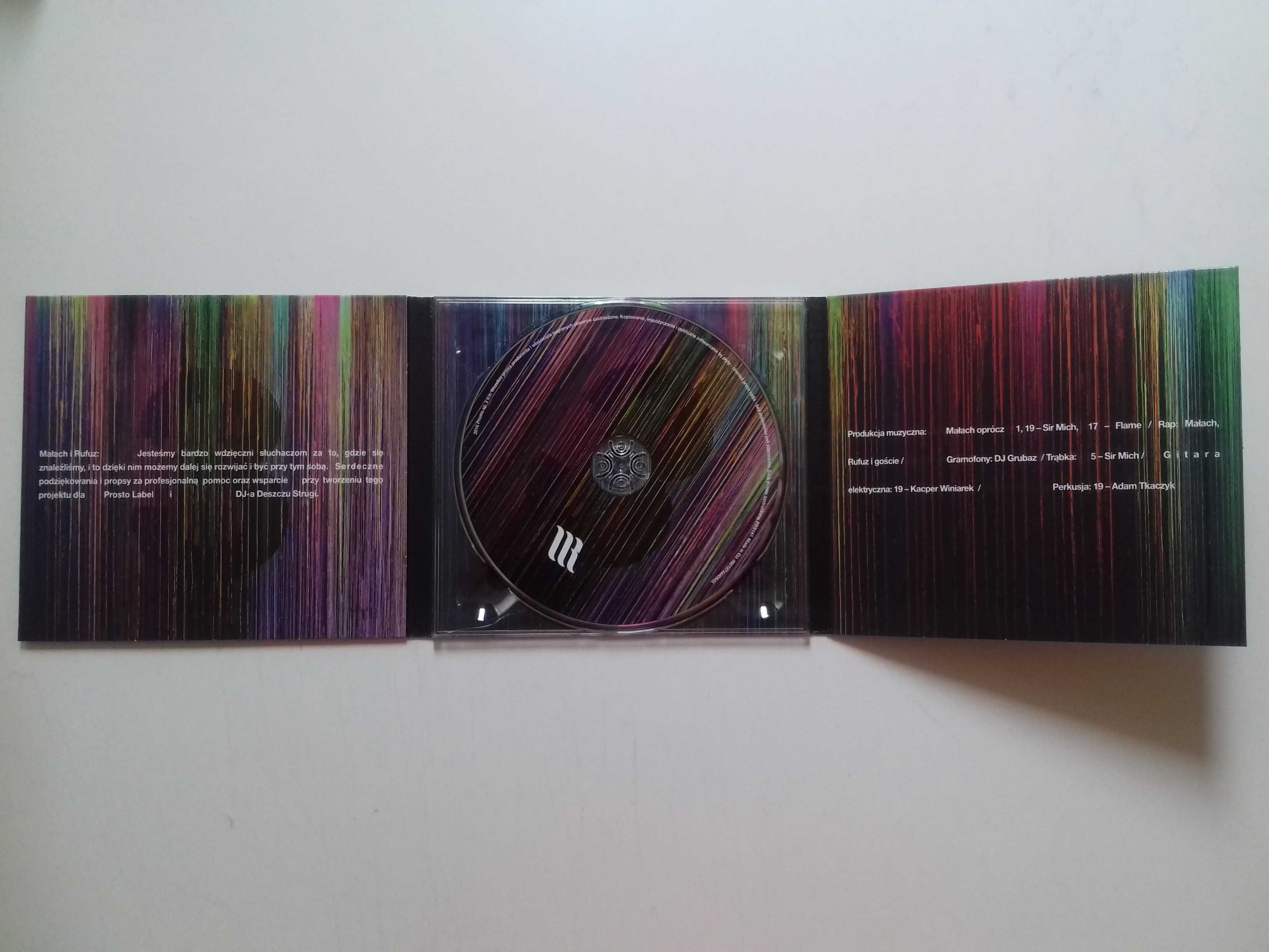 Płyta CD "Ambaras" autorstwa duetu Małach/Rufuz