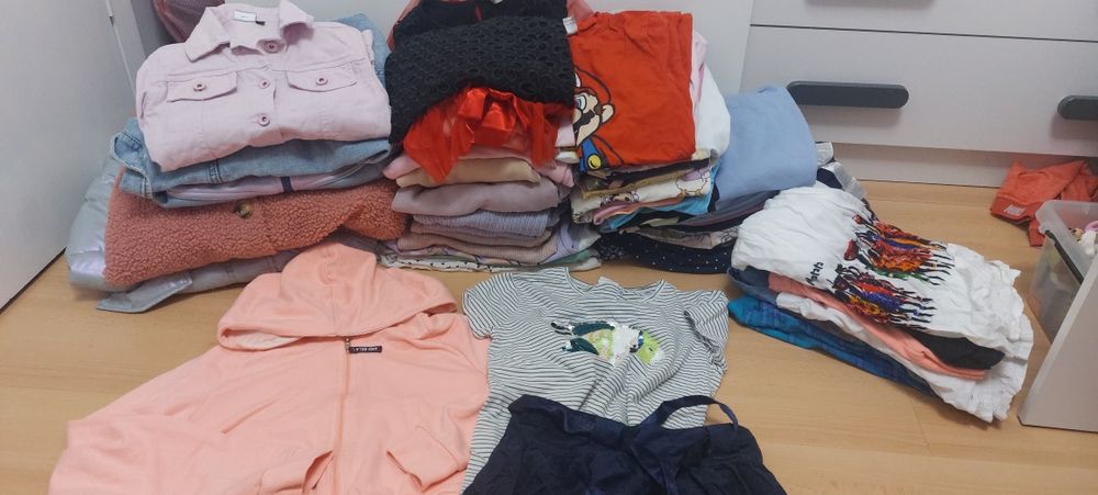Giga paka ubrań dla dziewczynki