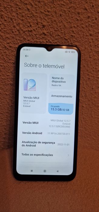 Telemóvel Android Xiaomi Redmi 9A - Igual a Novo