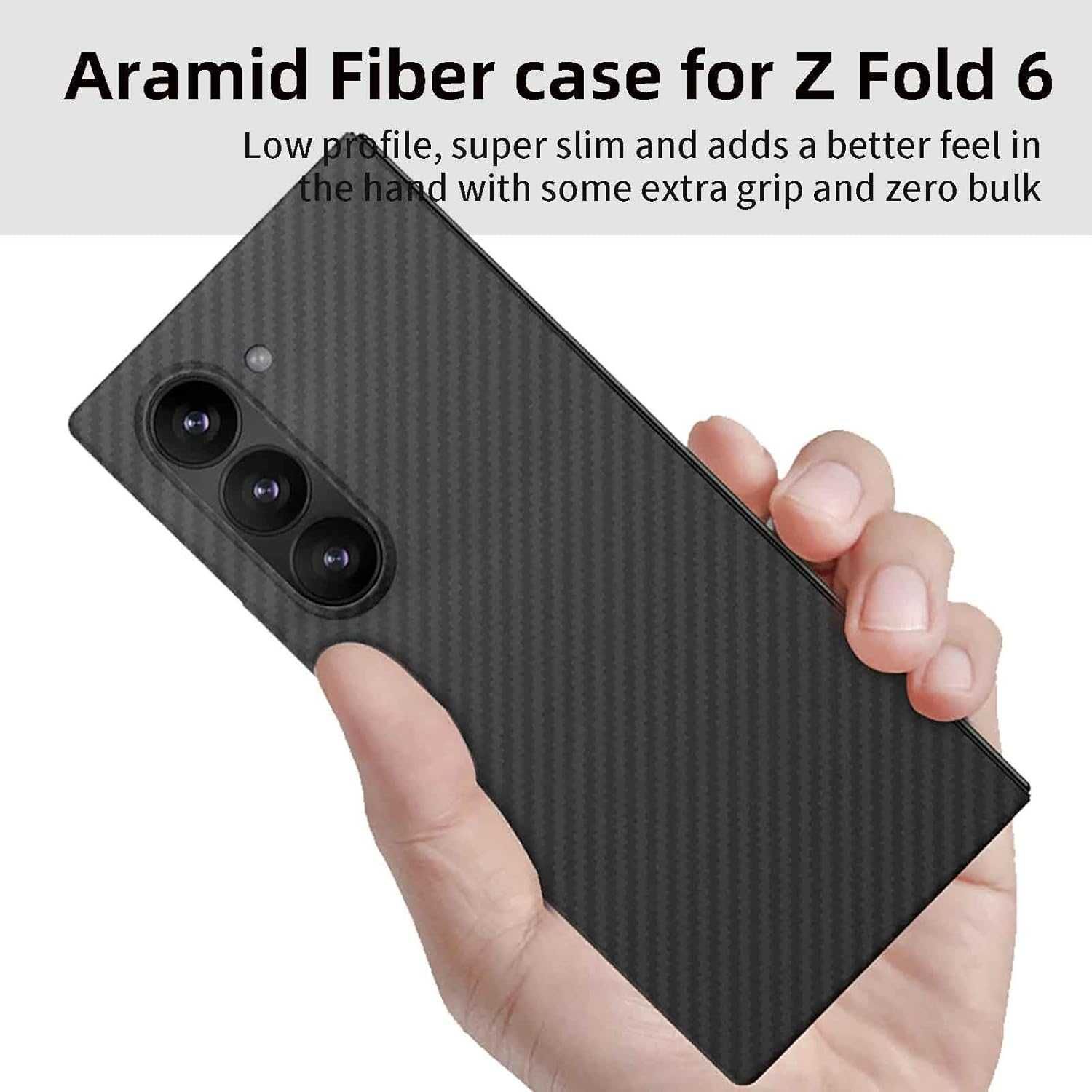 Sisyphy Etui ochronne z włókna aramidowego do Samsung Galaxy Z Fold 6