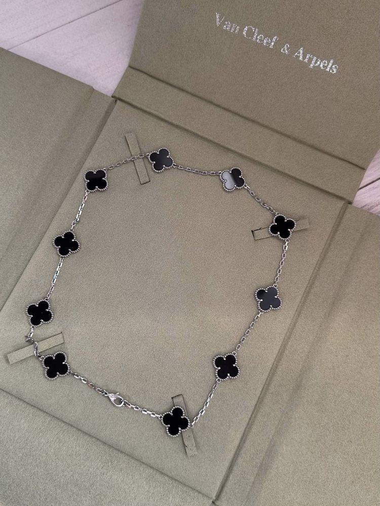Колье чокер цепочка Van Cleef Ван Клифф