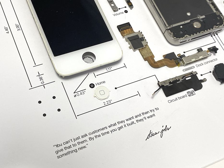 Арт картина iPhone 4S