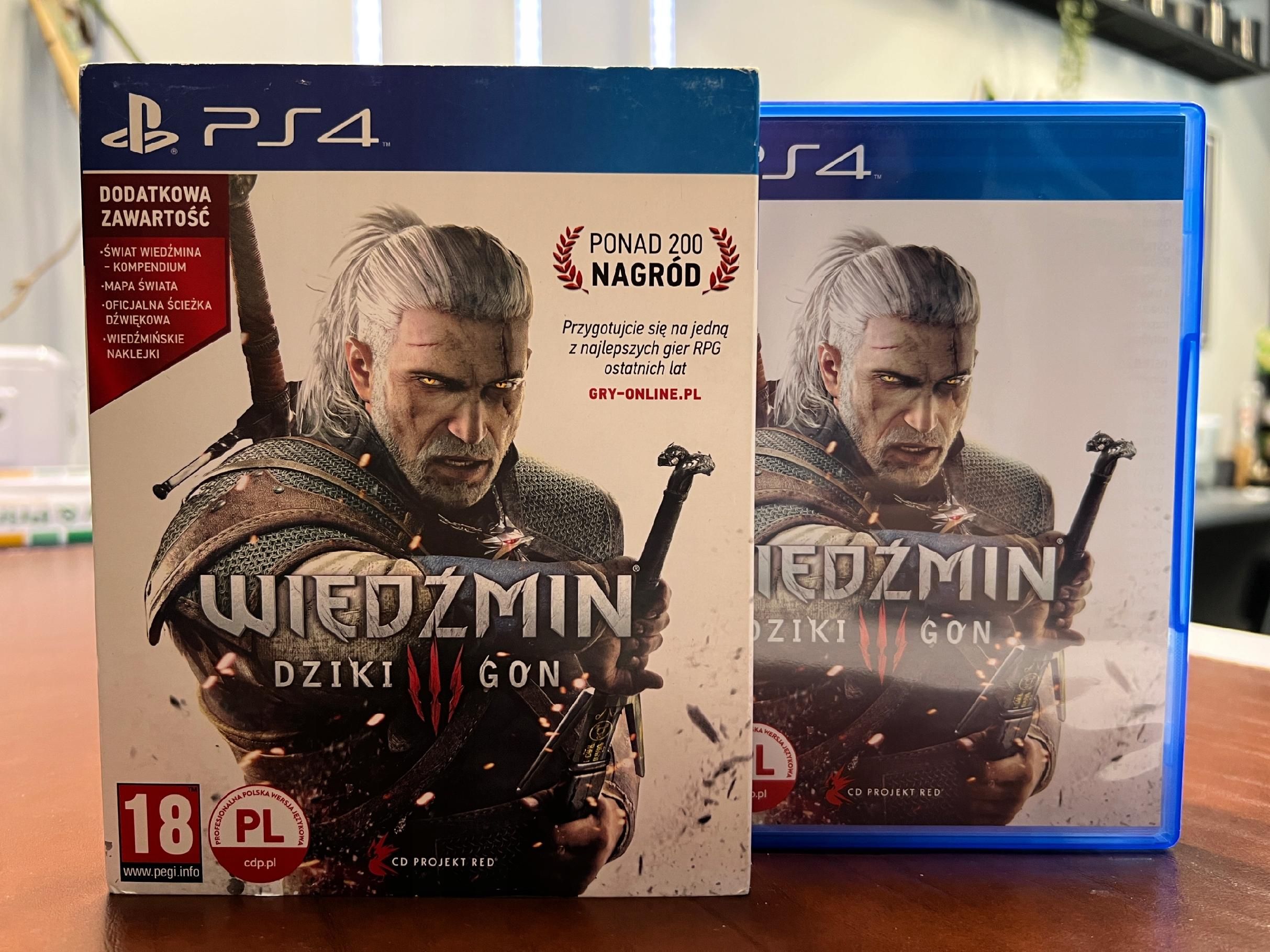 PS4 Wiedźmin 3 Dziki Gon Po Polsku