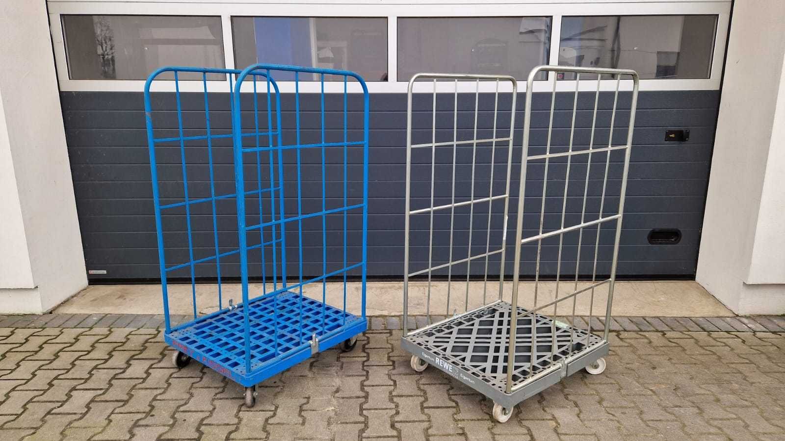 Rolkontener wózek magazynowy na kółkach transportowy