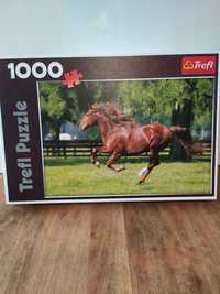 Trefl Puzzle 1000 elementów galop konia
