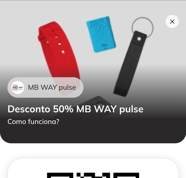 Pulseira Mbway com desconto