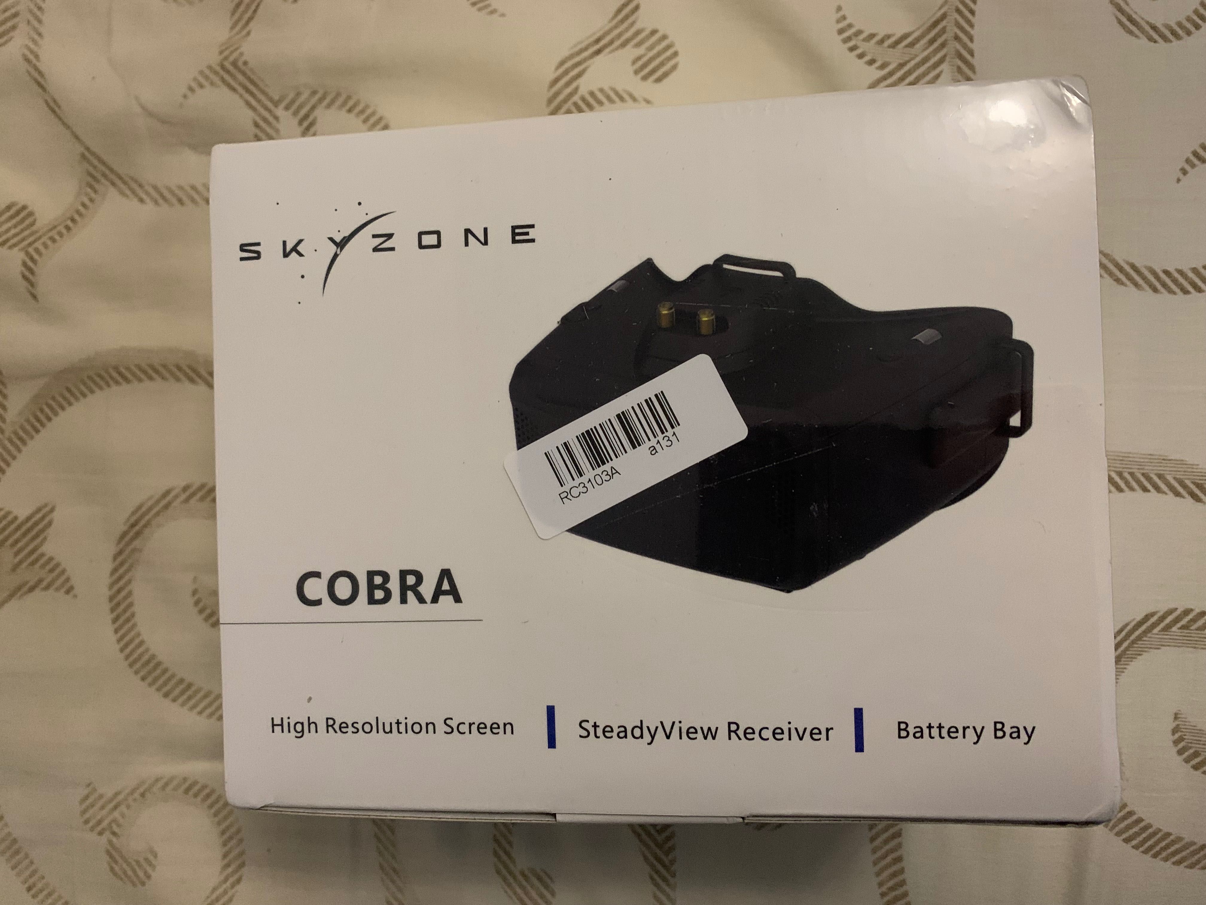 SKYZONE Cobra x V4 Diversity Steadyview FPV Goggles