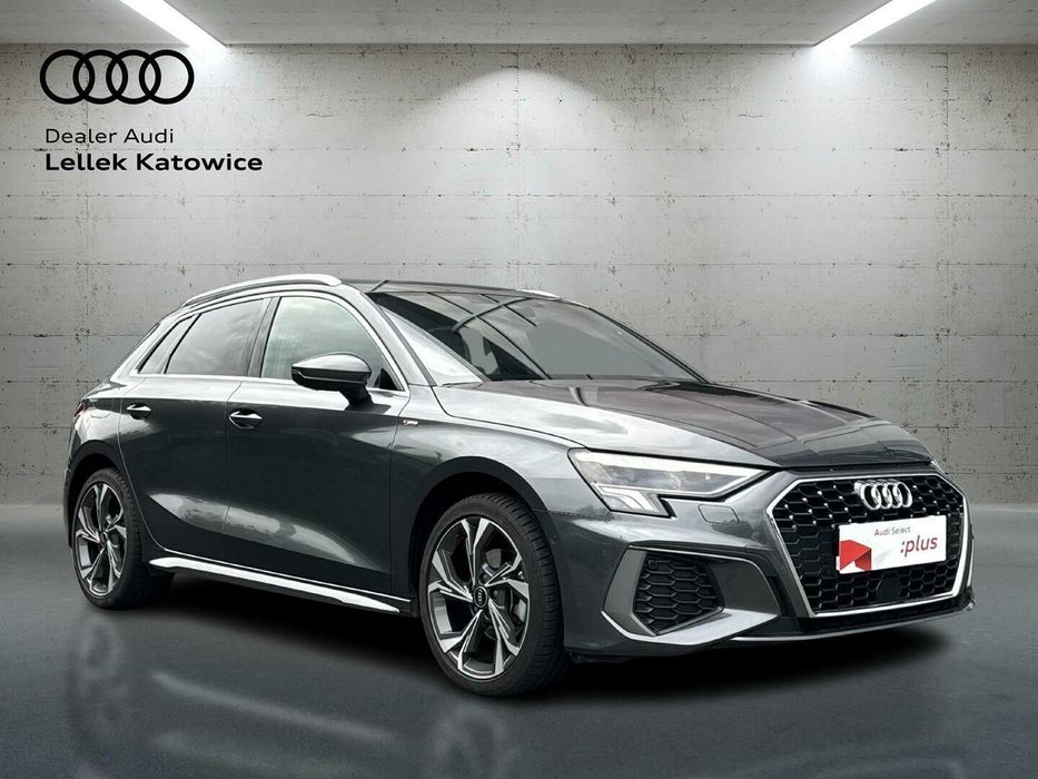 Audi A3 S-TRONIC, S-Line, Virtual, Kamera, Salon Polska, Jak nowa!