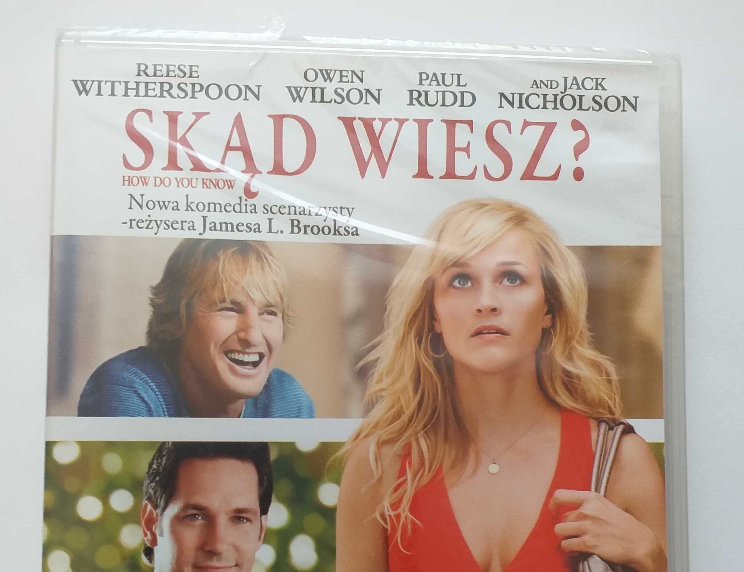 Skąd wiesz (DVD) Reese Witherspoon, Owen Wilson, Jack Nicholson