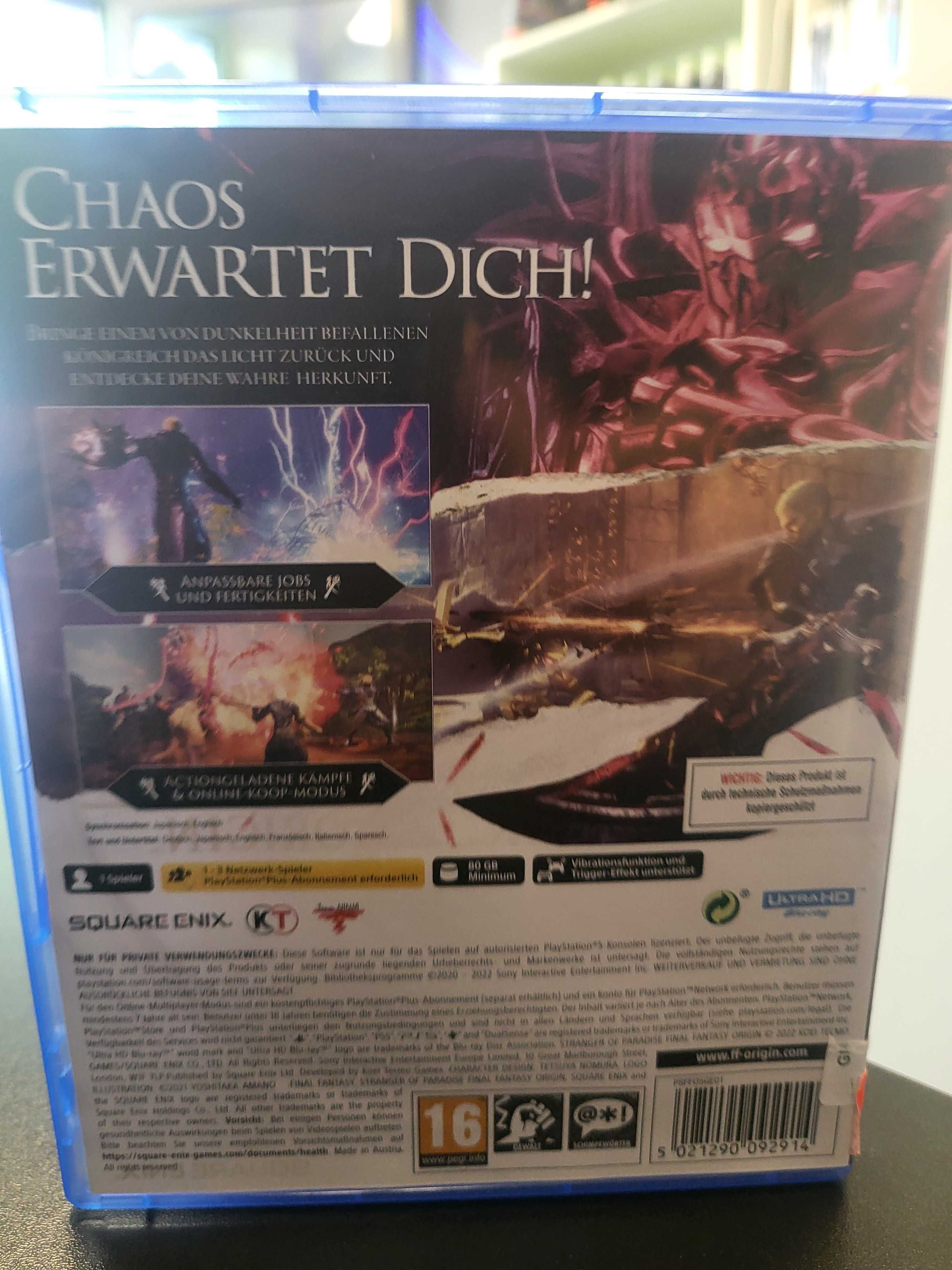 Stranger of Paradise: Final Fantasy Origin PS5 SklepzGramiWWA Skup