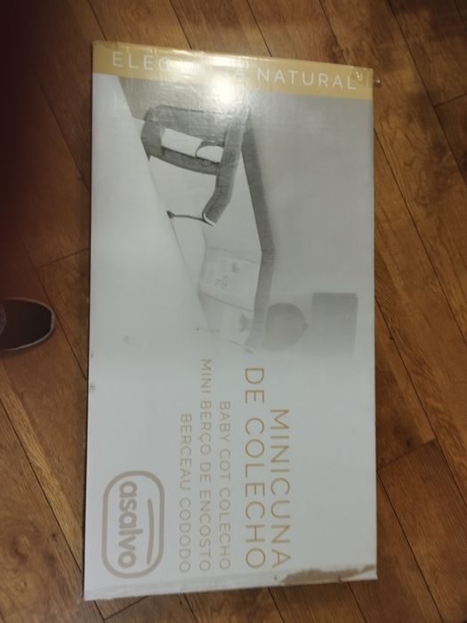 Mini berço asalvo cinza