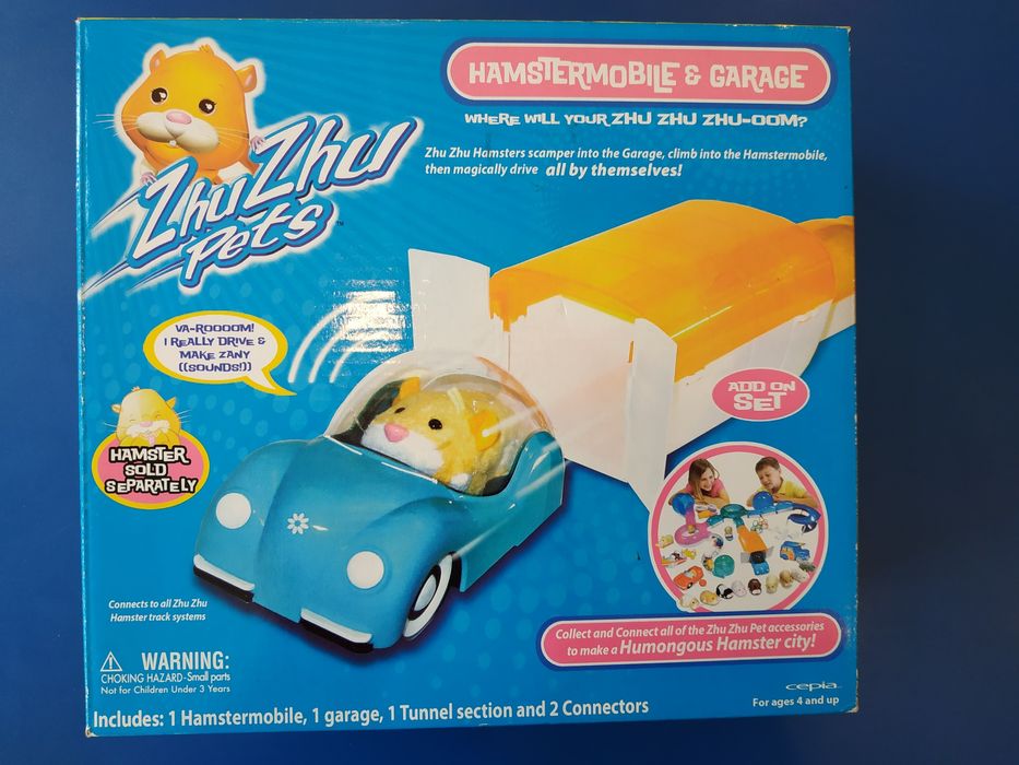 ZhuZhu Pets samochód i garaż