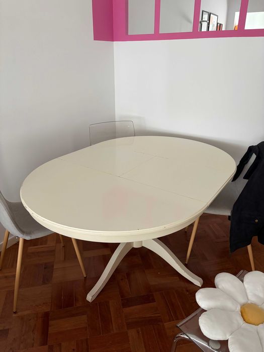 Mesa Redonda Extensivel Ingatorp Ikea