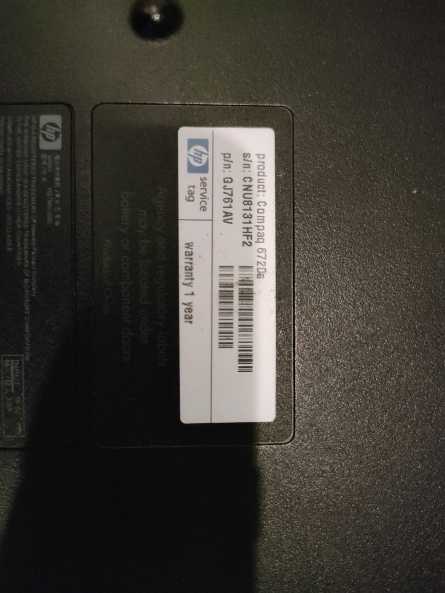 Laptop HP Compaq 6720s 15,4" sprawny Notebook z oryginalną ładowarką