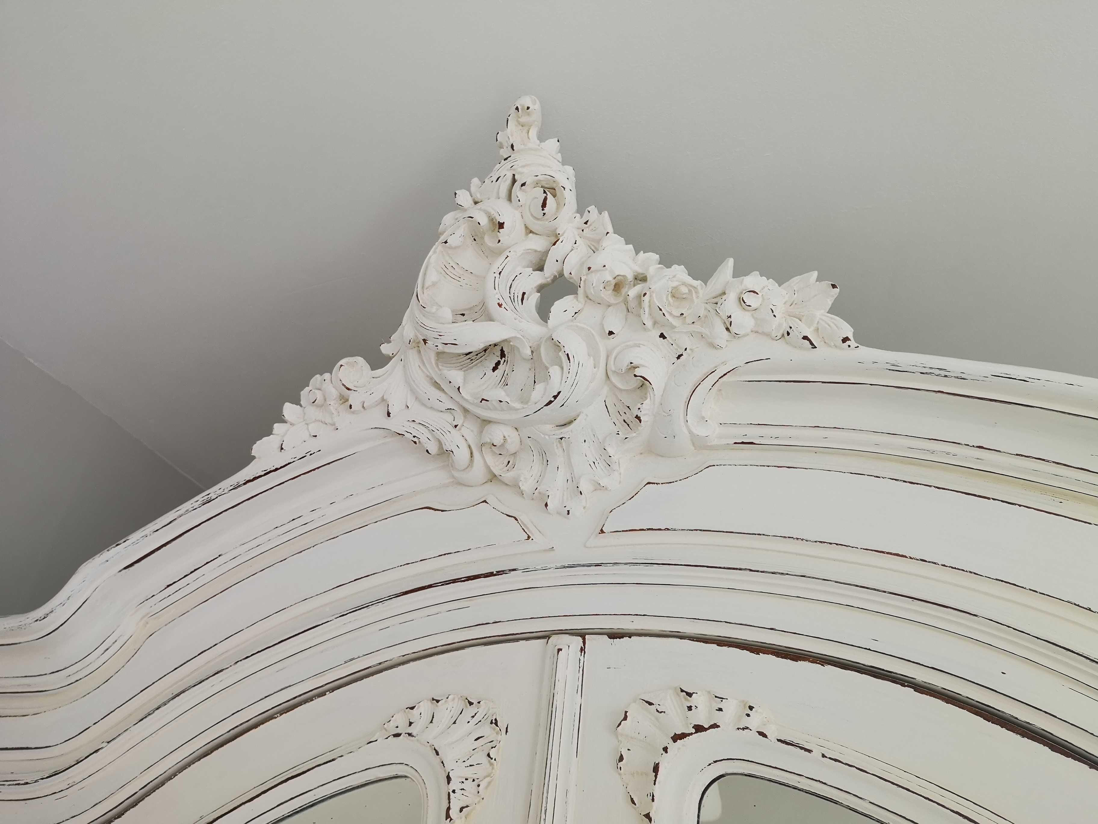 Szafa Stylowa Shabby Chic Rocaille Francuska Ludwikowska z Lustrami