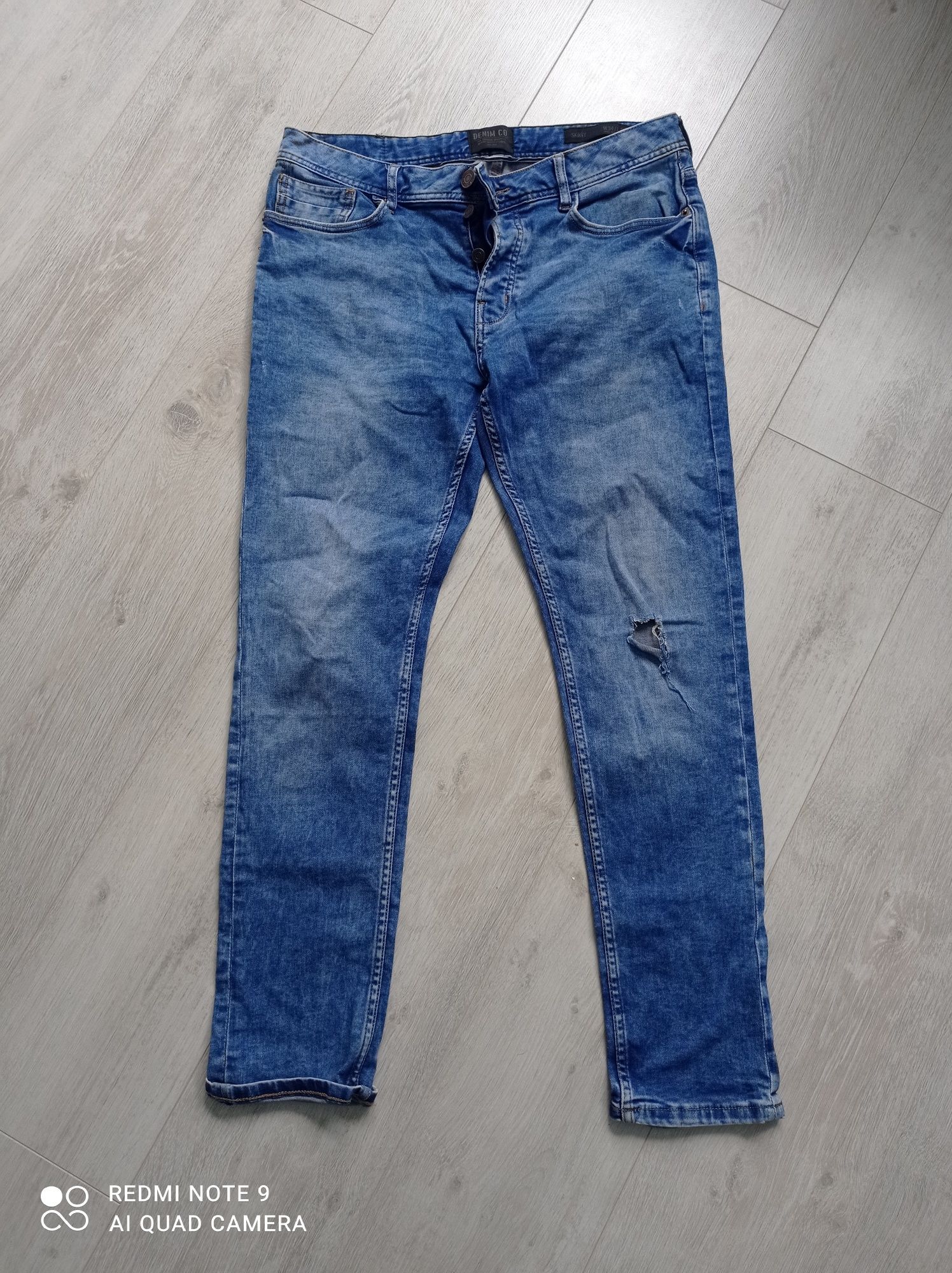 Spodnie męskie jeans L